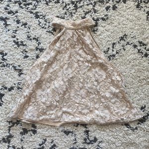 Urban Outfitters open back lace top